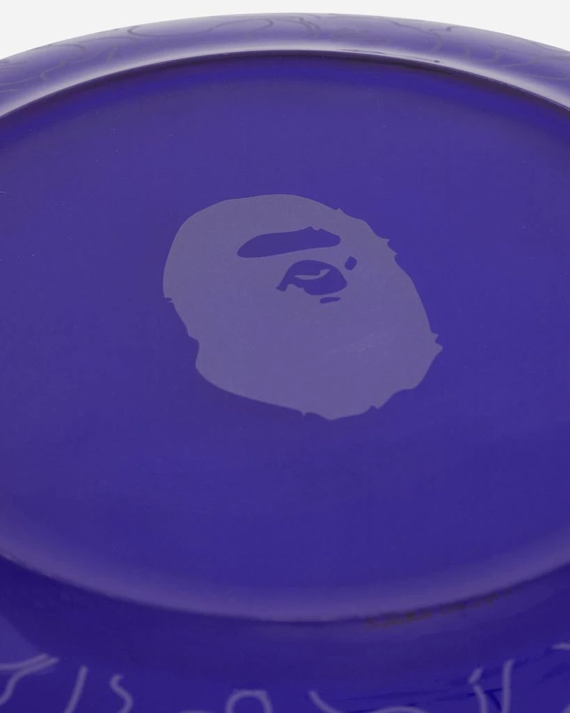 A Bathing Ape Neon Camo Glass Plate Blue 5