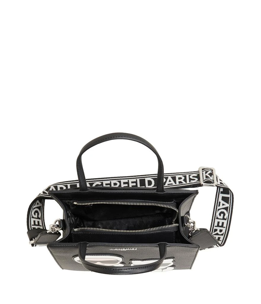 Karl Lagerfeld Paris MAYBELLE ROUND HEAD DUO SATCHEL 4