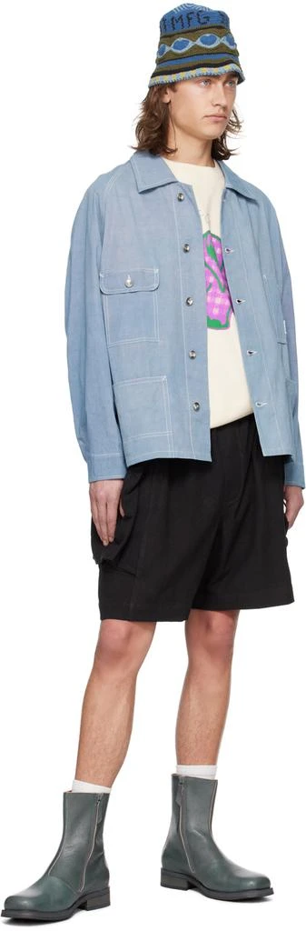 Story mfg. Blue Railroad Jacket 4