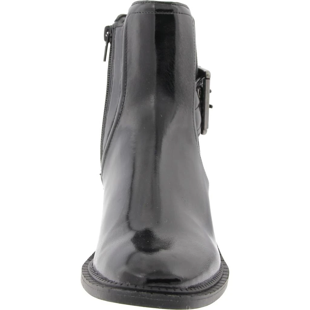 BCBG BOVEE Womens Buckle Manmade Motorcycle Boots 3