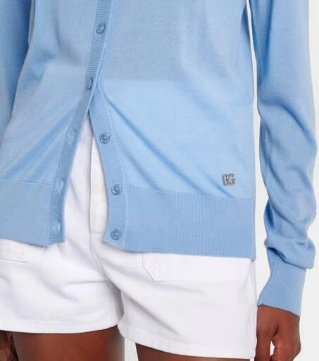 Dolce 
Gabbana DG cashmere and silk cardigan 5