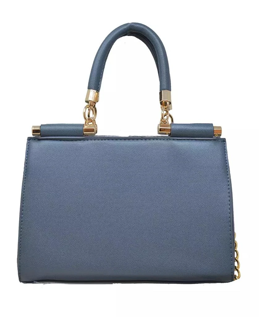 Bebe Alex Quilted Small Satchel Bag with Card Holder 3