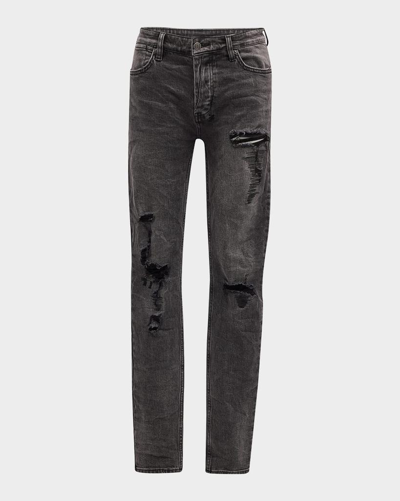 Ksubi Van Winkle Angst Trashed Skinny Jeans - Pants