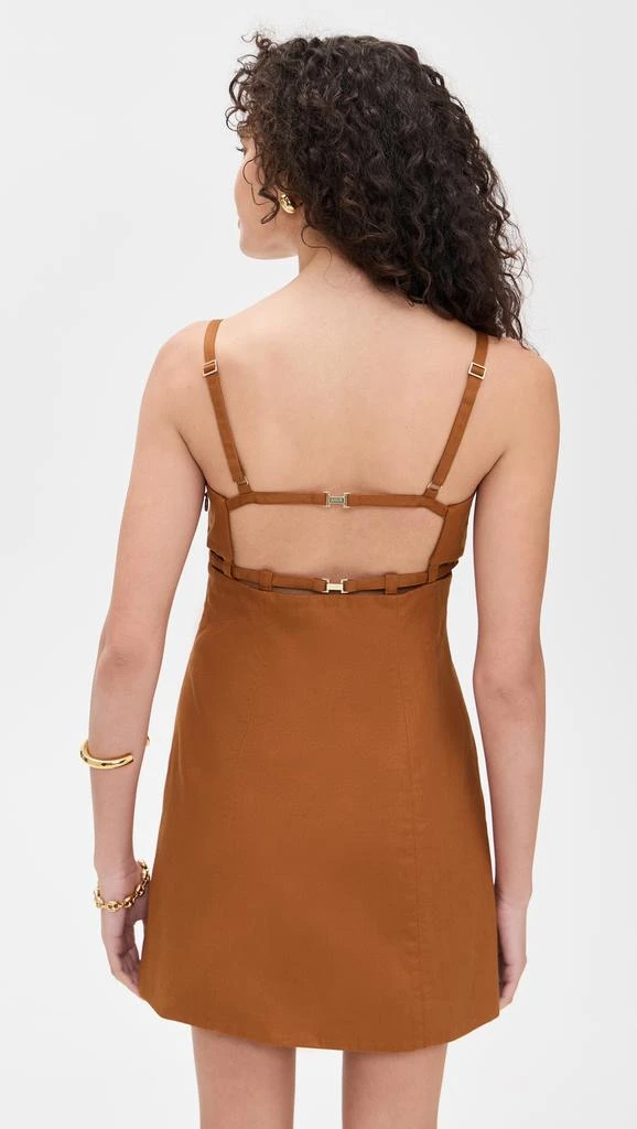 AMUR Rei Twill Mini Dress 3