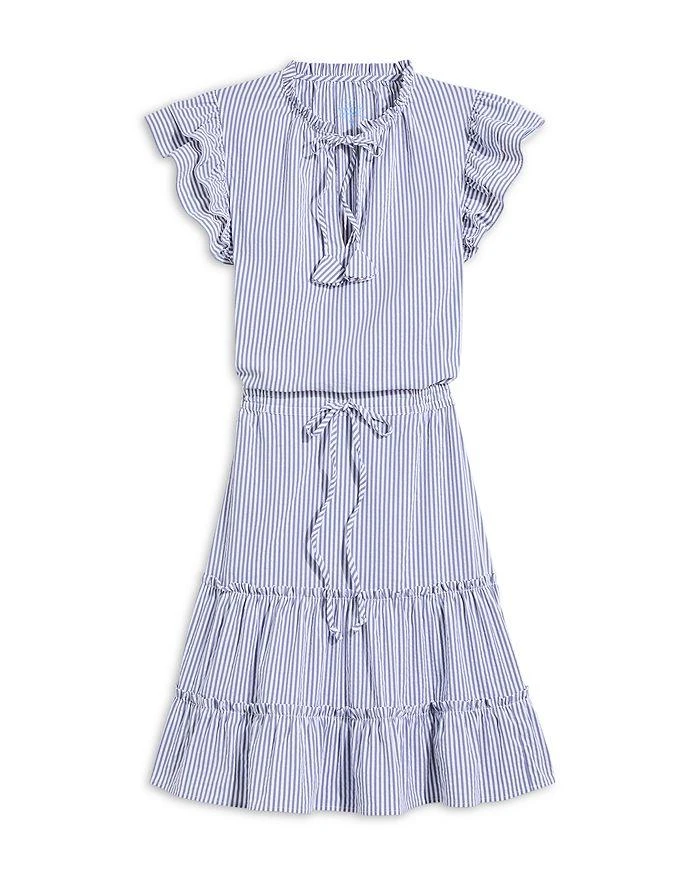 Vineyard Vines Ruffled Seersucker Dress 8