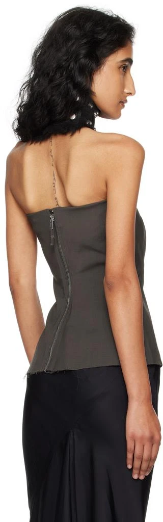 Rick Owens Gray Concordians Bustier Top 3