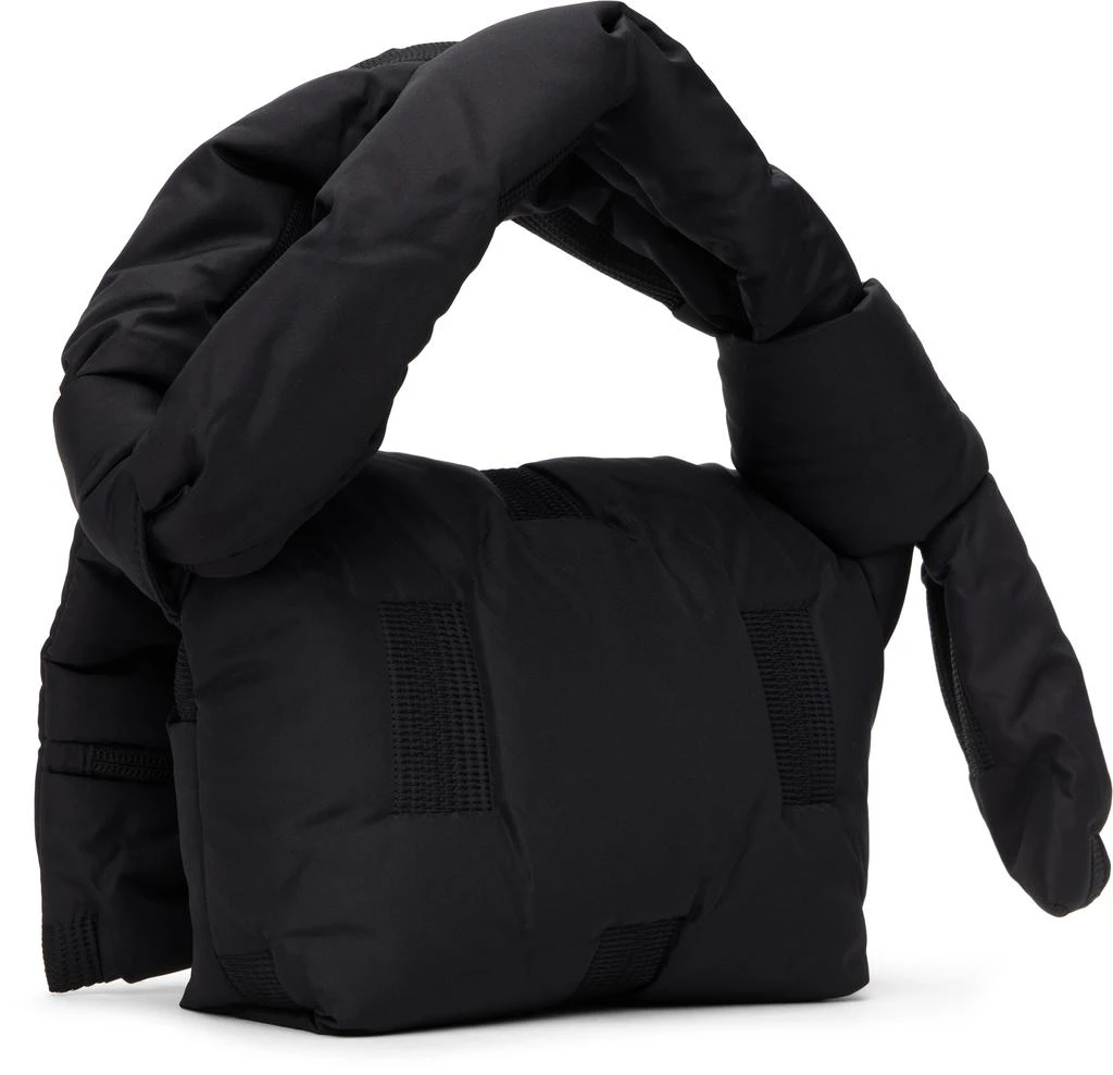 Issey Miyake Black Square Cushion Bag 3