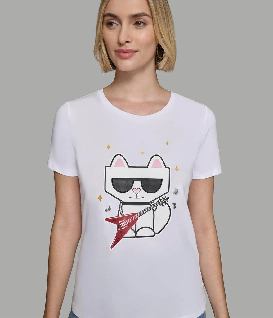 Karl Lagerfeld Paris ROCKER CHOUPETTE TEE 6