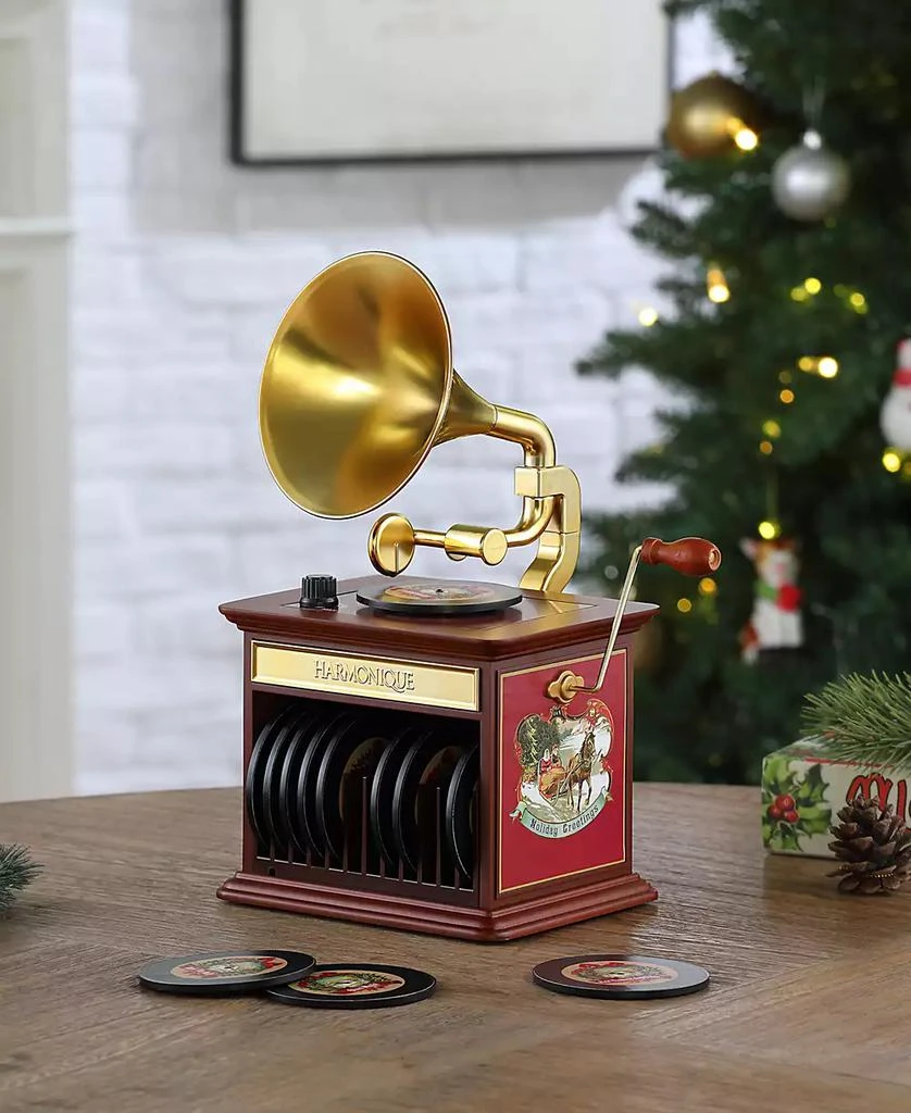 Mr. Christmas 90th Anniversary Collection Musical Gramophone 3