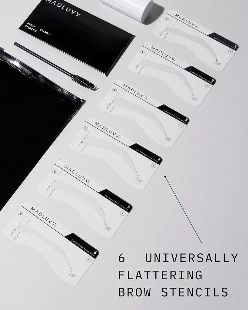Madluvv Brow Stamp Kit 4