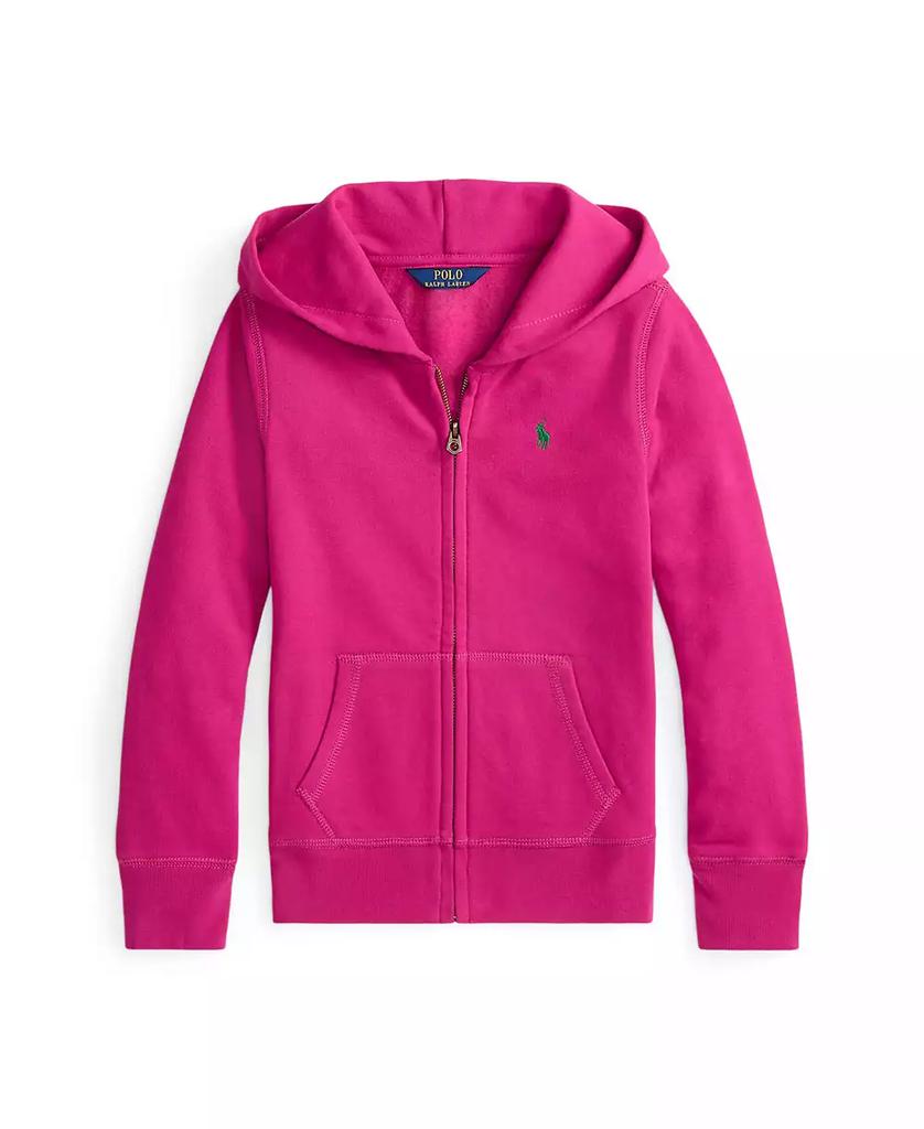 Ralph Lauren Girls 7-16 Fleece Full-Zip Hoodie