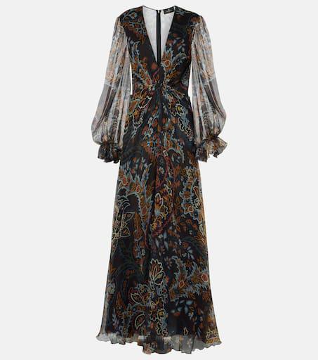 【★日本未入荷★】ETRO ☆ プリーツ シルクドレス ETRO Printed silk gown - Dresses & Skirts - Free Shipping