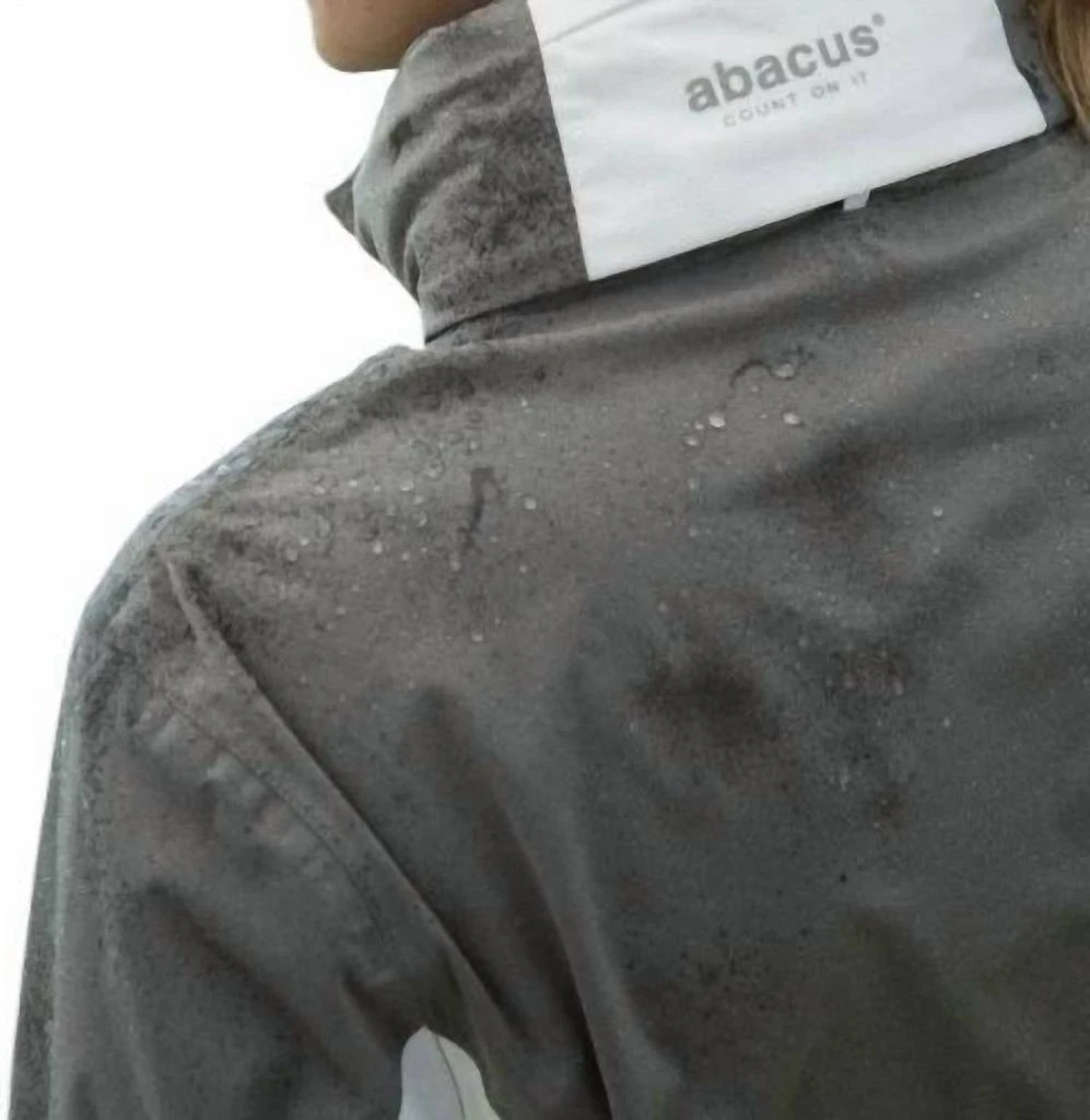 Abacus Sportswear US Women Swinley Rain Jacket In Grey Melange 4