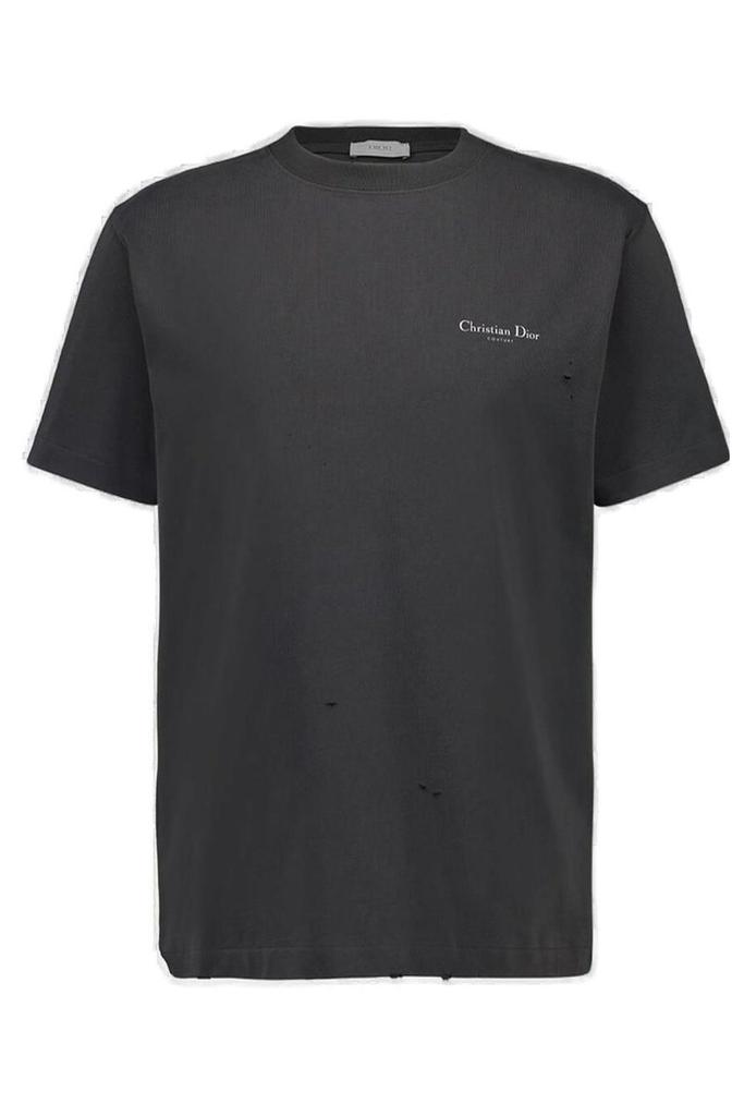 Dior Homme Short-Sleeved Crewneck T-Shirt – On Sale Now with Up to