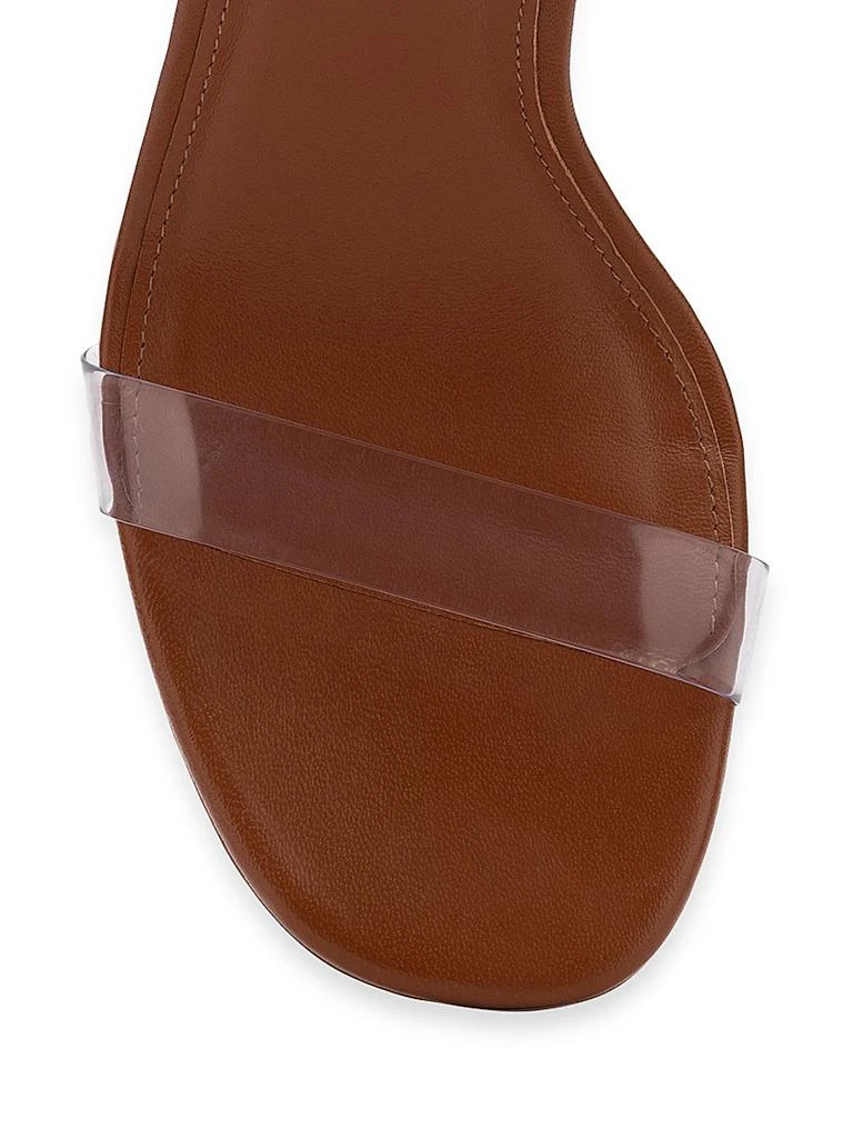 Larroude Gloria Leather Lace-Up Wrap Sandals 4