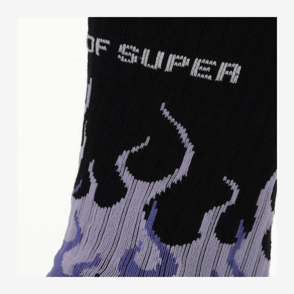 Vision of Super Vision Of Super Flame Pattern Socks 2