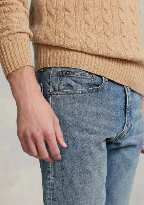 Ralph Lauren Hampton Relaxed Straight Stretch Jean 4