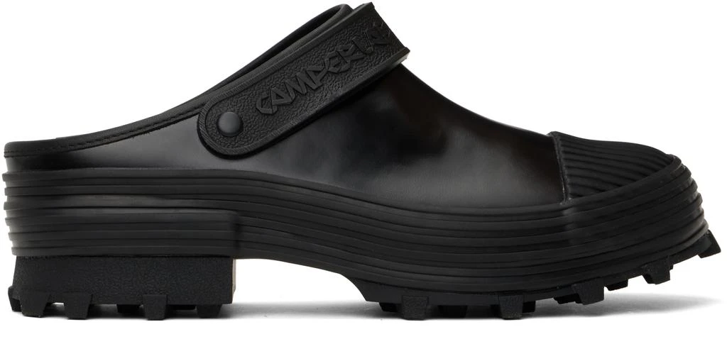 CAMPERLAB Black Traktori Clogs 1