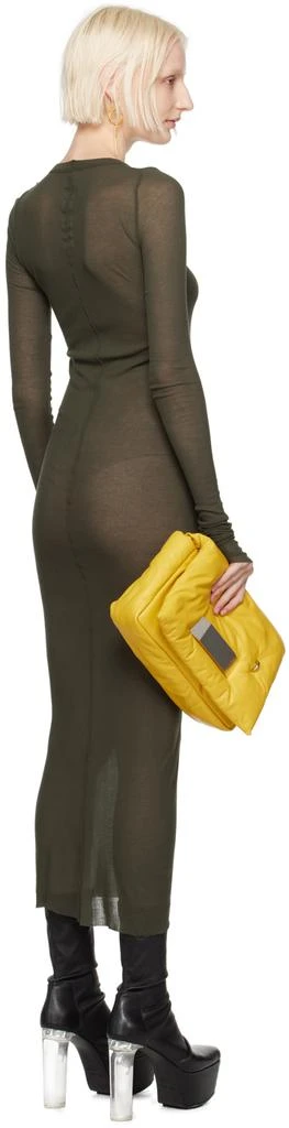 green rick owens dress Rick Owens DRKSHDW Edfu Gown in Pale Green
