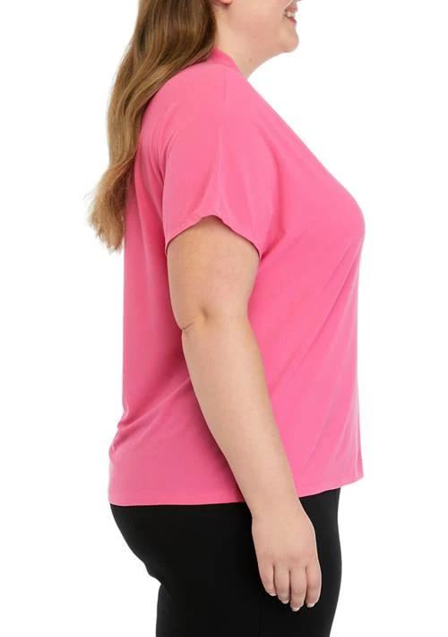 THE LIMITED Limited Plus Size V Neck Cap Sleeve Knit Top 3