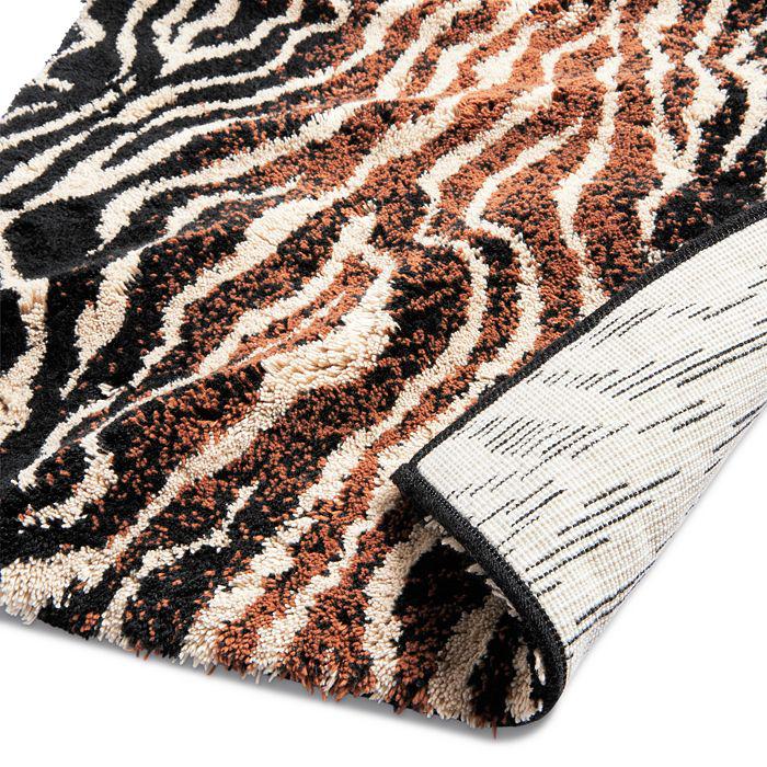 Abyss Zebra Print Bath Rug - 100% Exclusive