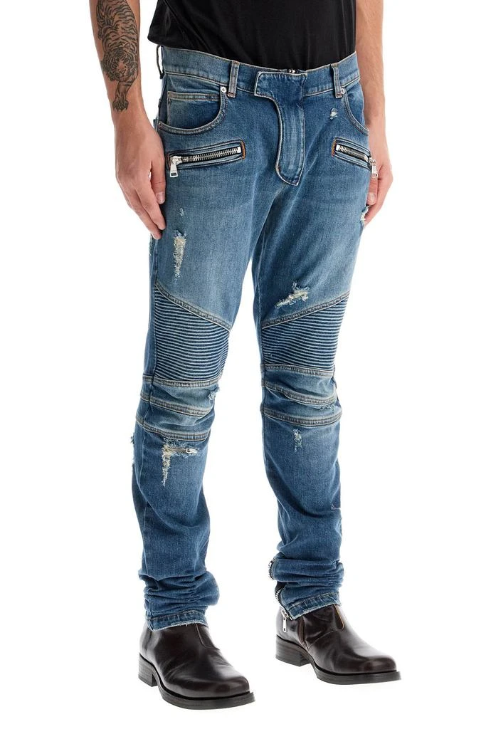 Balmain slim fit biker jeans for 2