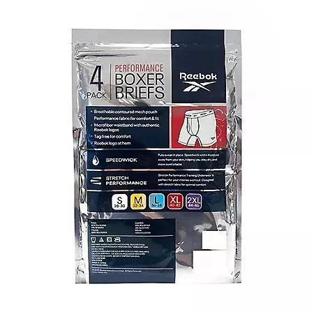 Reebok Reebok Men's 4-Pack Performance Boxer Brief 3