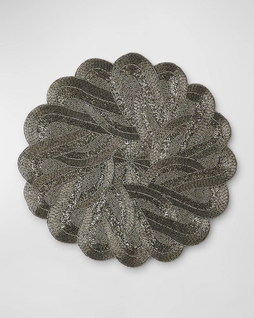 Nomi K Braided Beaded Placemat 2