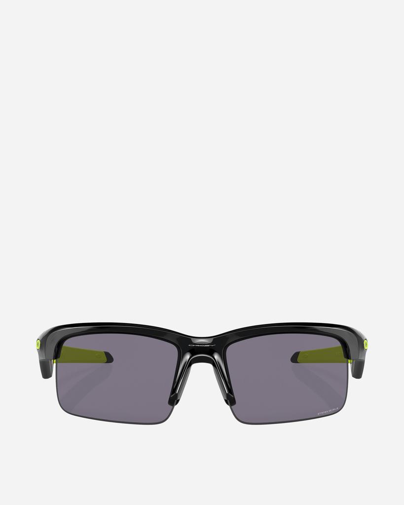 Oakley Capacitor Sunglasses Polished Black / Prizm  Grey