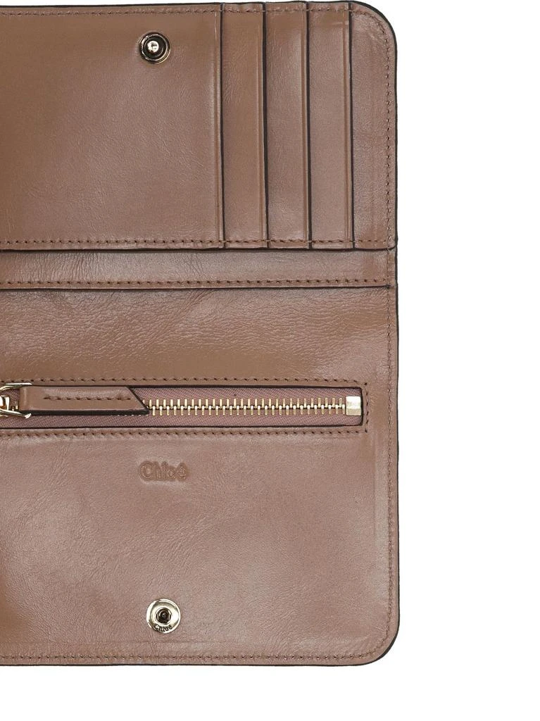 Chloé Chloé Logo Detailed Bi-Fold Wallet 4