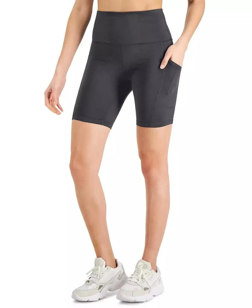 ID Ideology Women's Compression 7" Bike Shorts, Created for Macy's 1