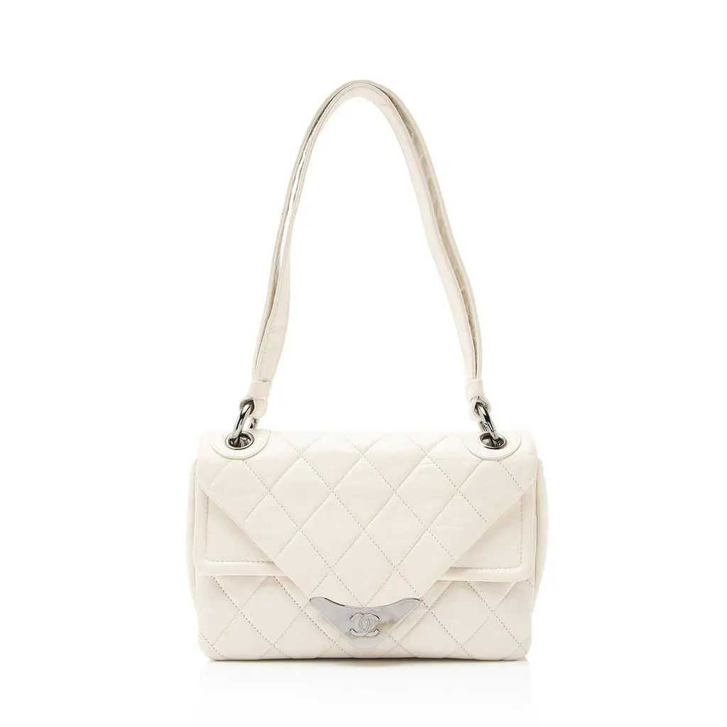 Chanel Lambskin Envelope Shoulder Bag