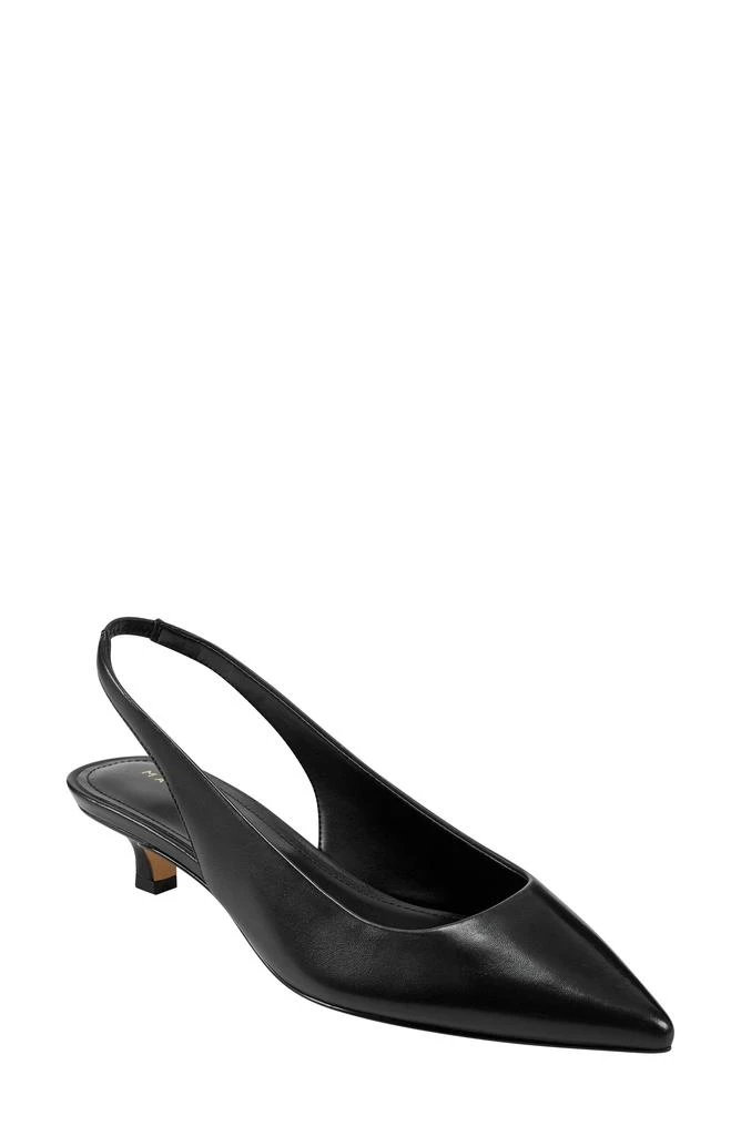 Marc Fisher Posey Kitten Heel Slingback Pump