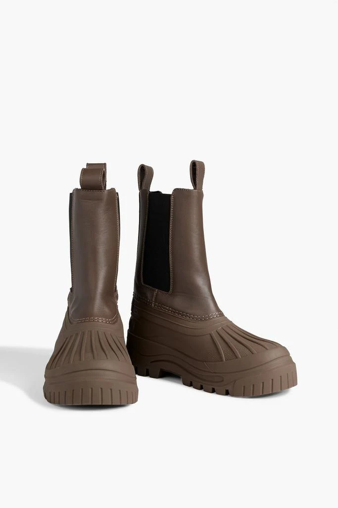 Axel Arigato Cryo leather and rubber rain boots 2
