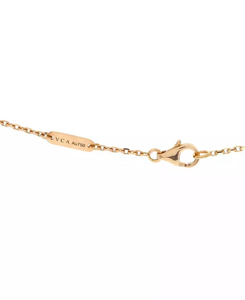 Pre-Owned Van Cleef 
Arpels Lucky Alhambra Butterfly Pendant Necklace 4