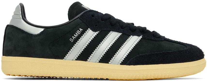 Black & Silver Samba OG Sneakers  On Sale Now with Up to 70% Off |  Discover Exclusive Deals & Savings at BeyondStyle  Authentic Adidas  women|low top sneakers with Limited-Time Discounts,