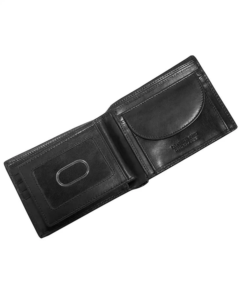 Mancini Leather Goods Men's Boulder Collection RFID Secure Wallet with Removable Passcase and Coin Pocket 2