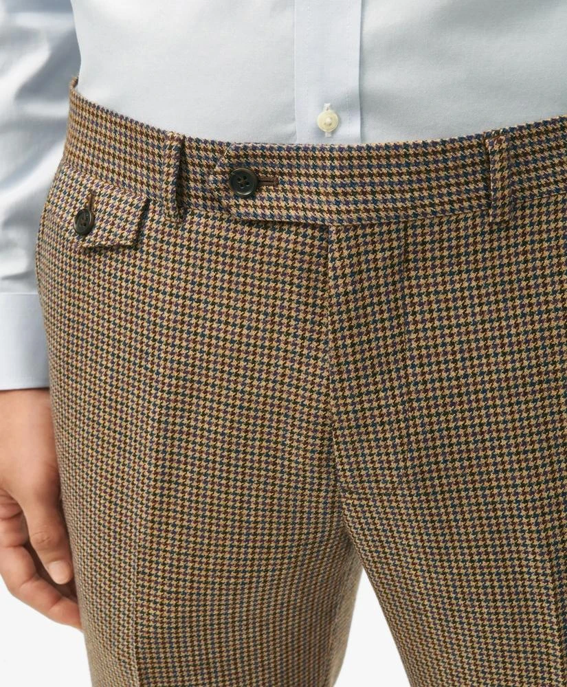 Brooks Brothers Slim Fit Guncheck Wool Suit Pants 3