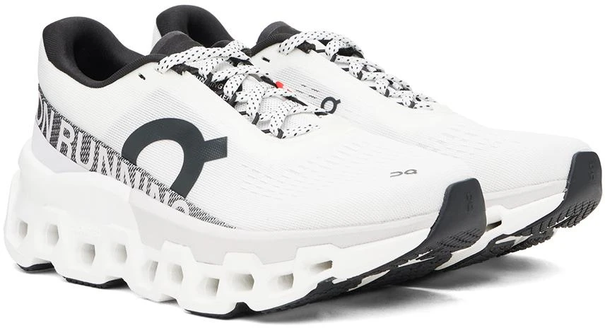 On White Cloudmonster 2 Sneakers 4