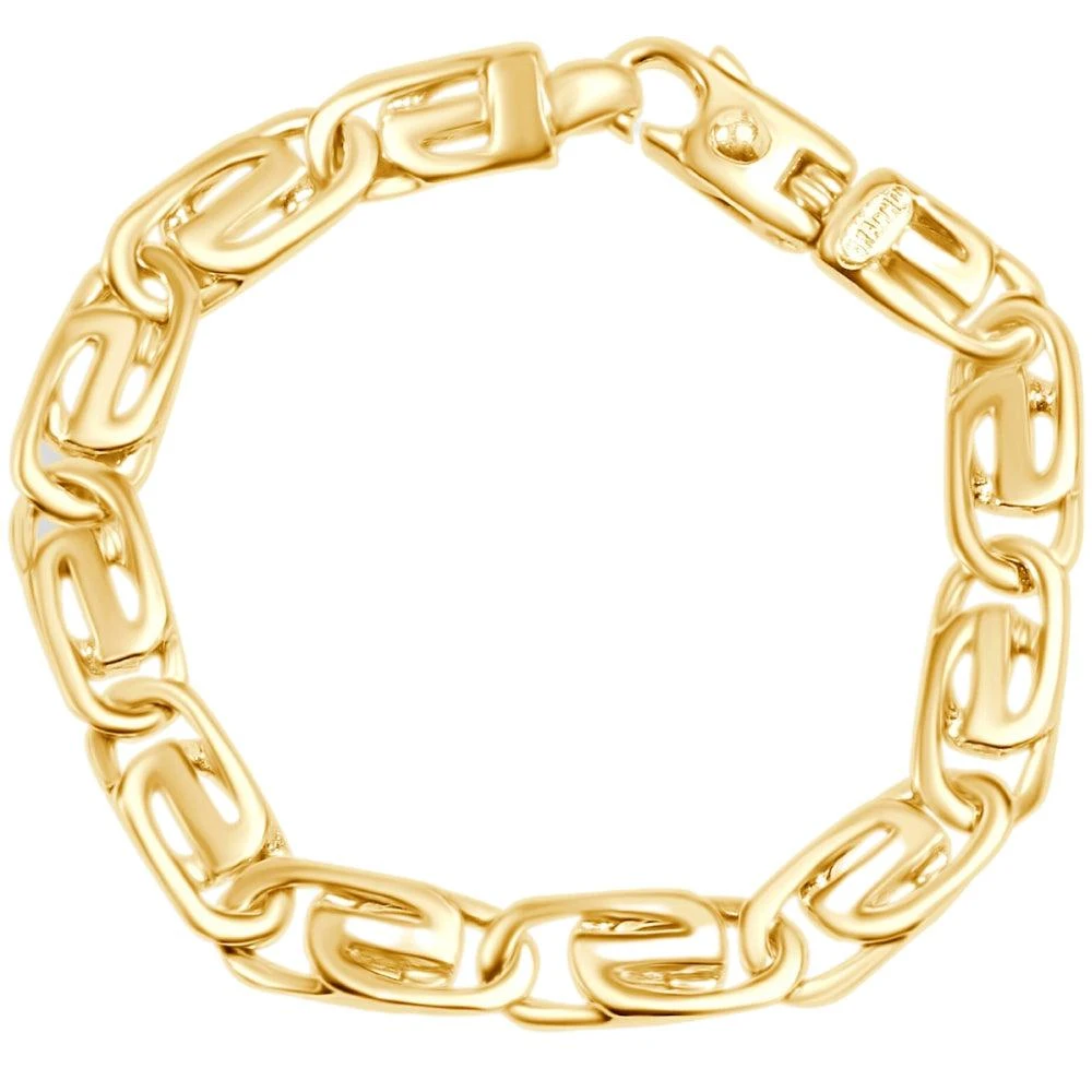 Pompeii3 Men's Link 14k Gold (36gram) or Platinum (58gram) 9mm Bracelet 8.5" 1