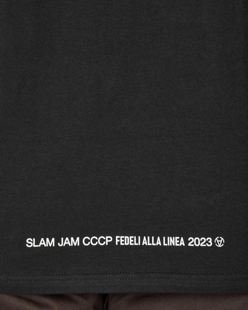 Slam Jam CCCP Produci Consuma Crepa T-Shirt Black 7