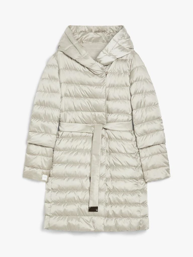 Weekend Max Mara Reversible down jacket in water-repellent satin 6