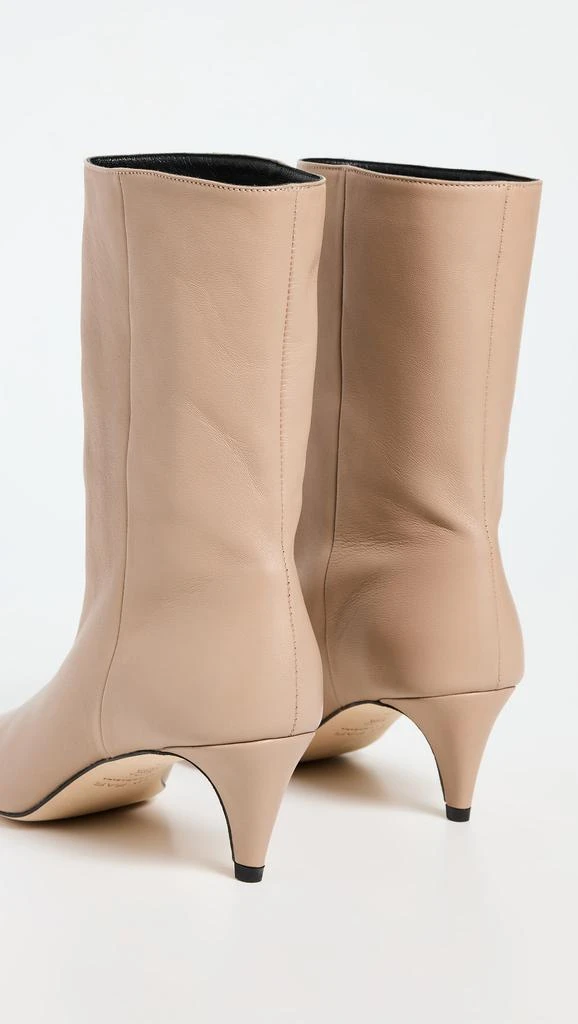 by FAR Lysander Taupe Lamb Nappa Leather Boots 3
