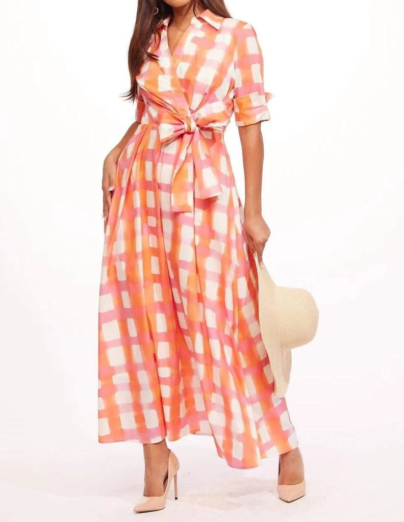 knee length dresses for ladies Terry Maxi Dress