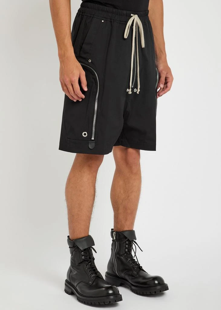 Rick Owens Bauhaus Bela stretch-cotton shorts 2