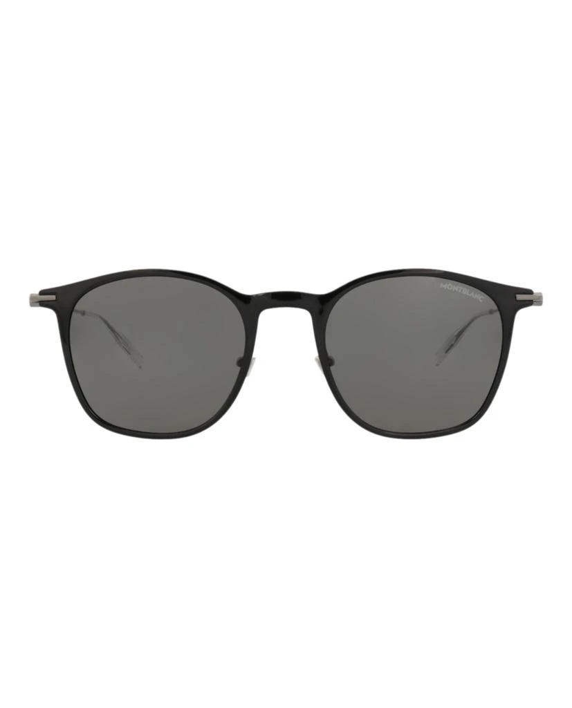 MontBlanc Round-Frame Injection Sunglasses