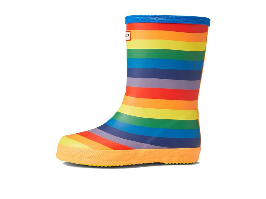 Hunter Kids Original First Classic Rainbow Print Wellington Boots (Toddler/Little Kid) 4