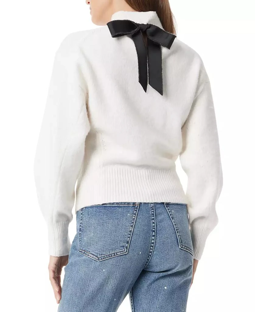 Sam Edelman Women's Lyric Bow-Back Wide-Hem Sweater 2