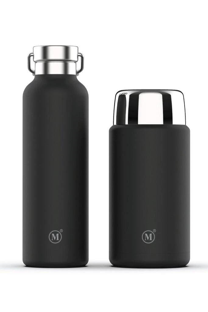 MNML Insulated Food Jar + Flask - 25oz Set, Echo Peach 5