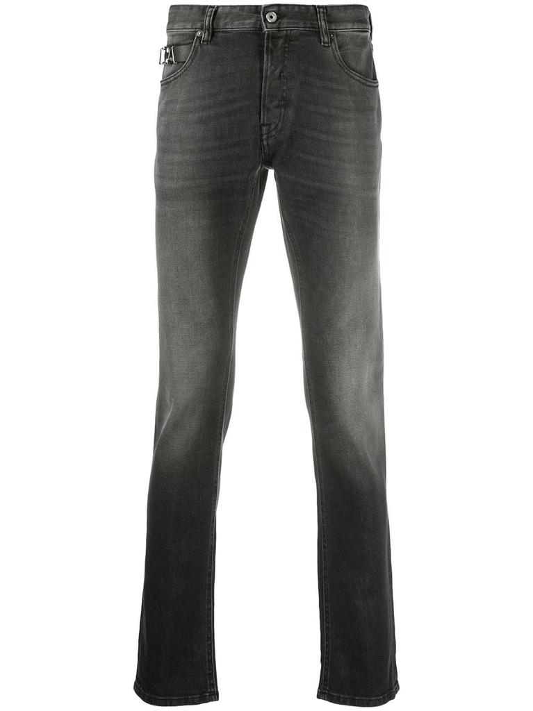 Just Cavalli straight-leg logo jeans - men
